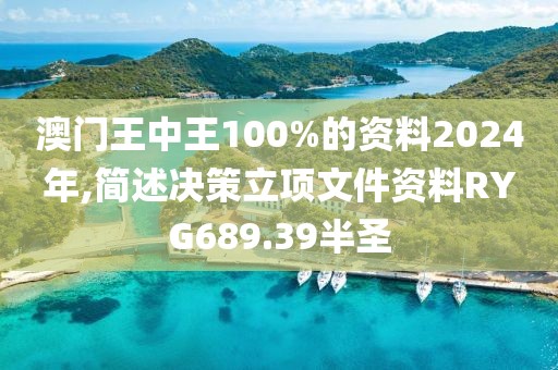 澳门王中王100%的资料2024年,简述决策立项文件资料RYG689.39半圣