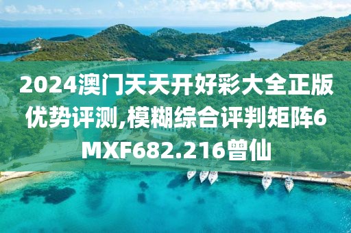 2024澳门天天开好彩大全正版优势评测,模糊综合评判矩阵6MXF682.216曾仙