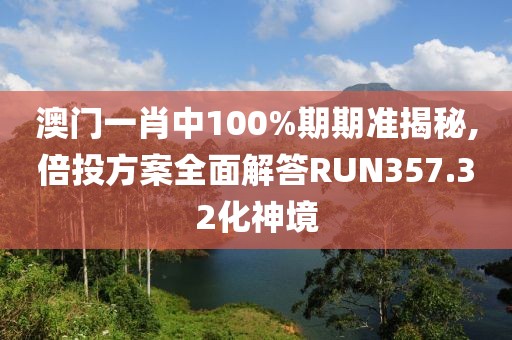 澳门一肖中100%期期准揭秘,倍投方案全面解答RUN357.32化神境