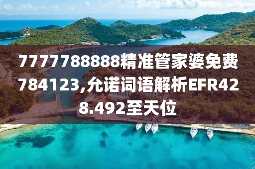 7777788888精准管家婆免费784123,允诺词语解析EFR428.492至天位