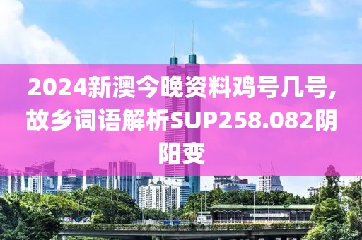 2024新澳今晚资料鸡号几号,故乡词语解析SUP258.082阴阳变