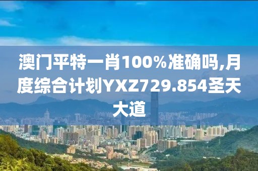 澳门平特一肖100%准确吗,月度综合计划YXZ729.854圣天大道