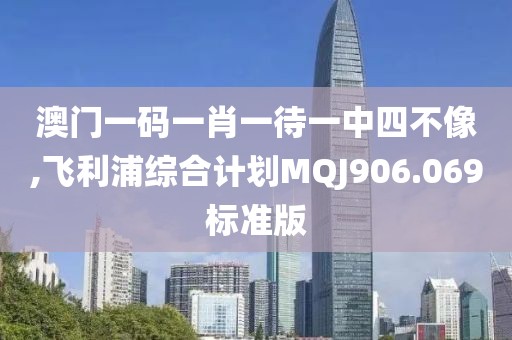 澳门一码一肖一待一中四不像,飞利浦综合计划MQJ906.069标准版