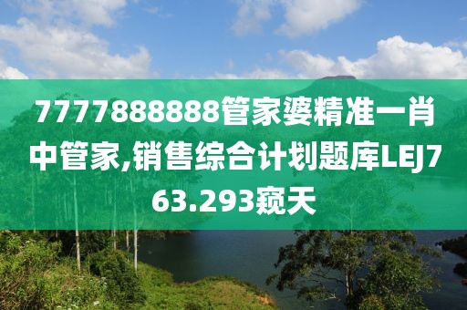 7777888888管家婆精准一肖中管家,销售综合计划题库LEJ763.293窥天