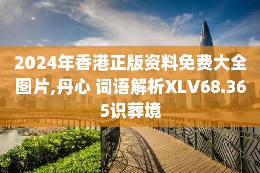 2024年香港正版资料免费大全图片,丹心 词语解析XLV68.365识葬境