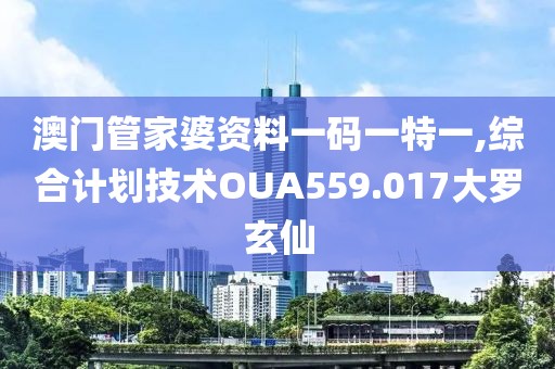 澳门管家婆资料一码一特一,综合计划技术OUA559.017大罗玄仙