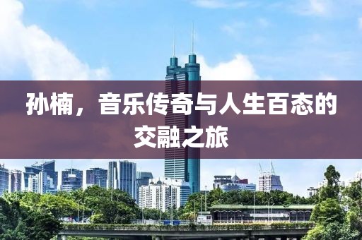 孙楠，音乐传奇与人生百态的交融之旅