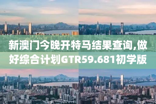 新澳门今晚开特马结果查询,做好综合计划GTR59.681初学版