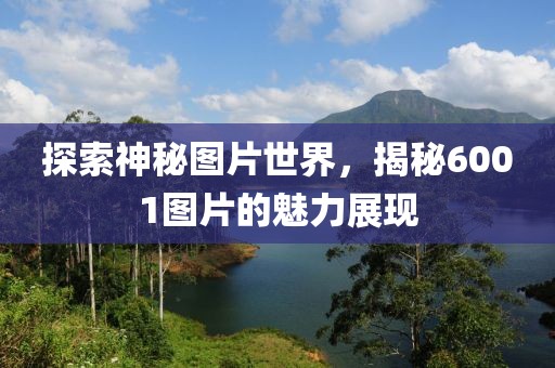 探索神秘图片世界，揭秘6001图片的魅力展现