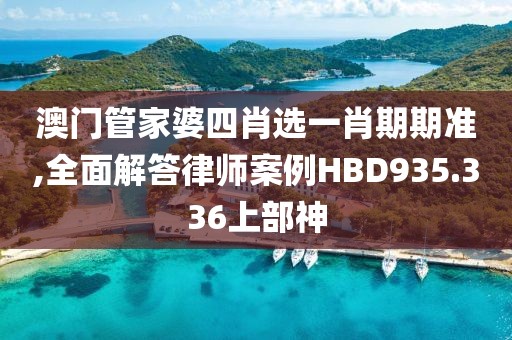 澳门管家婆四肖选一肖期期准,全面解答律师案例HBD935.336上部神