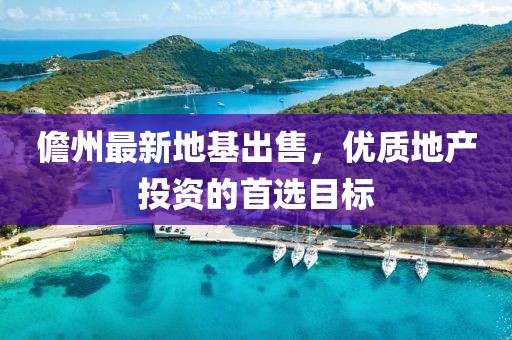 儋州最新地基出售，优质地产投资的首选目标
