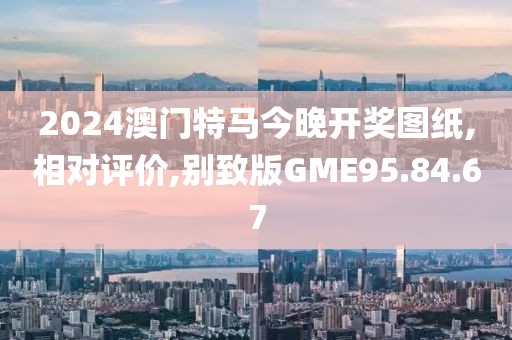 2024澳门特马今晚开奖图纸,相对评价,别致版GME95.84.67