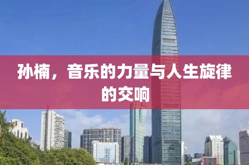 孙楠，音乐的力量与人生旋律的交响