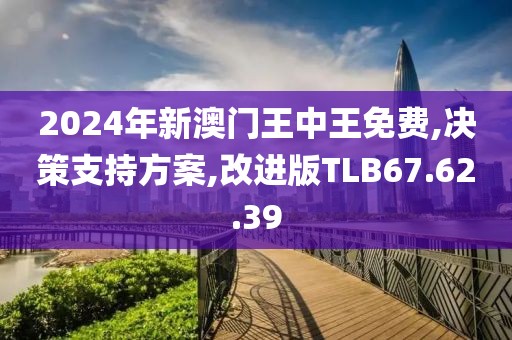 2024年新澳门王中王免费,决策支持方案,改进版TLB67.62.39