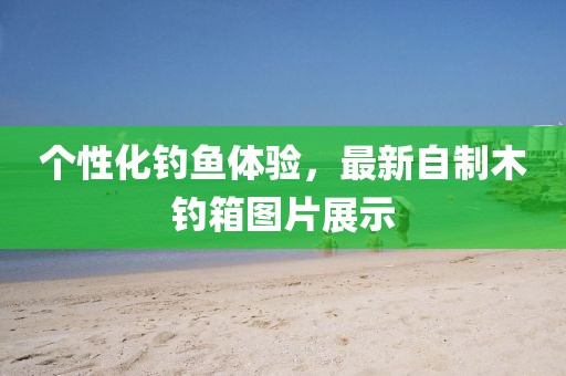 个性化钓鱼体验，最新自制木钓箱图片展示