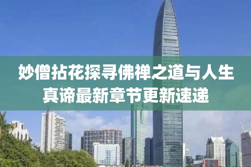 妙僧拈花探寻佛禅之道与人生真谛最新章节更新速递