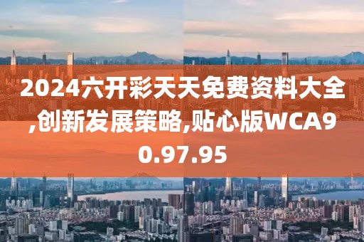 2024六开彩天天免费资料大全,创新发展策略,贴心版WCA90.97.95