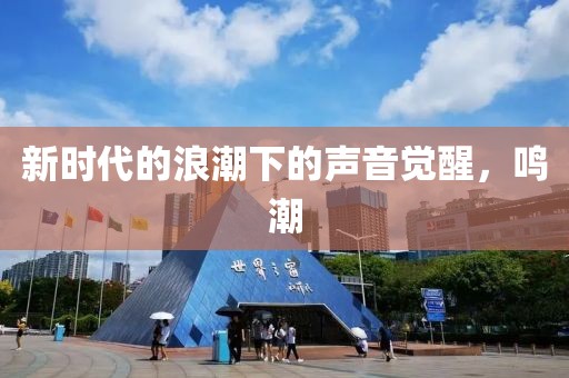 新时代的浪潮下的声音觉醒，鸣潮