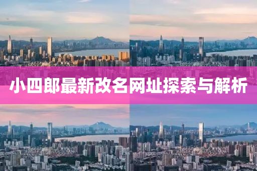 小四郎最新改名网址探索与解析