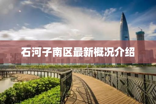石河子南区最新概况介绍