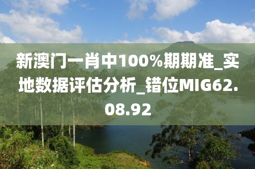 新澳门一肖中100%期期准_实地数据评估分析_错位MIG62.08.92