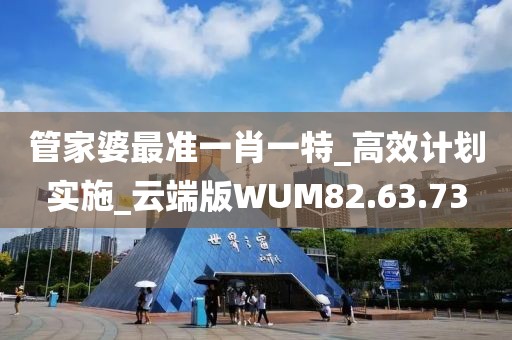 管家婆最准一肖一特_高效计划实施_云端版WUM82.63.73