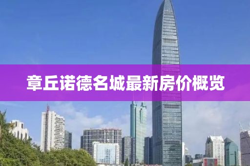 章丘诺德名城最新房价概览
