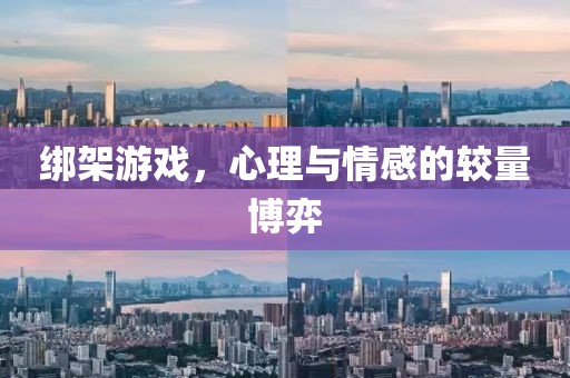 绑架游戏，心理与情感的较量博弈