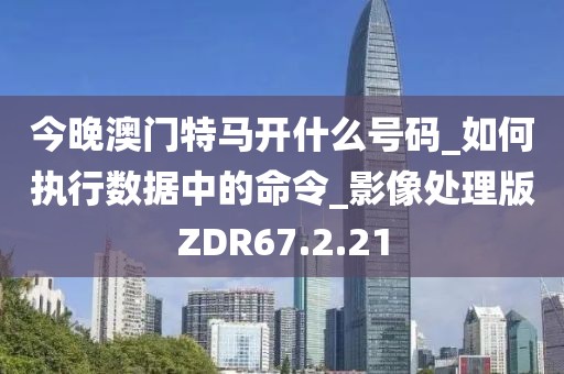 今晚澳门特马开什么号码_如何执行数据中的命令_影像处理版ZDR67.2.21