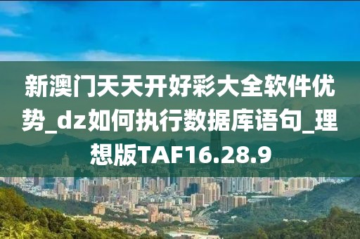 新澳门天天开好彩大全软件优势_dz如何执行数据库语句_理想版TAF16.28.9