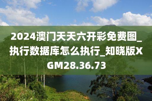 2024澳门天天六开彩免费图_执行数据库怎么执行_知晓版XGM28.36.73