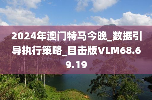 2024年澳门特马今晚_数据引导执行策略_目击版VLM68.69.19