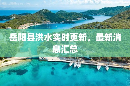岳阳县洪水实时更新，最新消息汇总