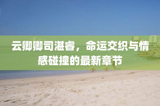 云卿卿司湛睿，命运交织与情感碰撞的最新章节