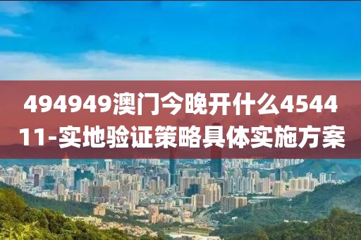 494949澳门今晚开什么454411-实地验证策略具体实施方案