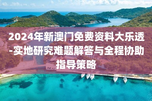 2024年新澳门免费资料大乐透-实地研究难题解答与全程协助指导策略