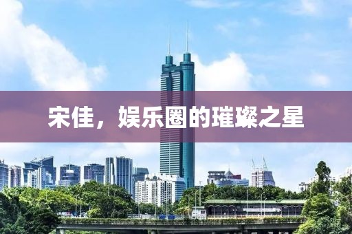 宋佳，娱乐圈的璀璨之星