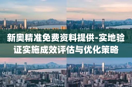 新奥精准免费资料提供-实地验证实施成效评估与优化策略