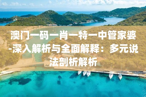 澳门一码一肖一特一中管家婆-深入解析与全面解释：多元说法剖析解析