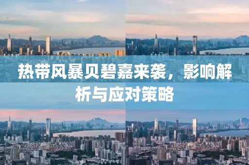 热带风暴贝碧嘉来袭，影响解析与应对策略