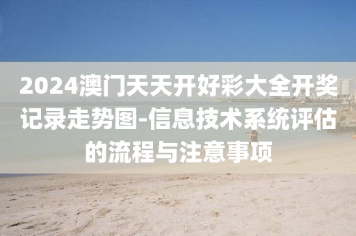 2024澳门天天开好彩大全开奖记录走势图-信息技术系统评估的流程与注意事项