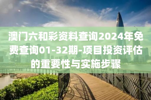 澳门六和彩资料查询2024年免费查询01-32期-项目投资评估的重要性与实施步骤