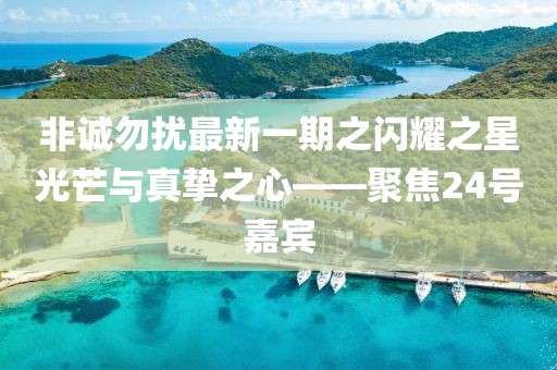 非诚勿扰最新一期之闪耀之星光芒与真挚之心——聚焦24号嘉宾