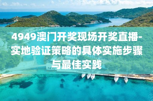 4949澳门开奖现场开奖直播-实地验证策略的具体实施步骤与最佳实践