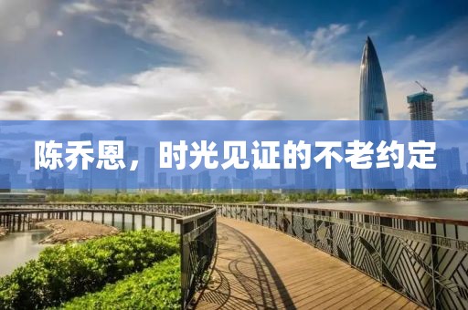 陈乔恩，时光见证的不老约定