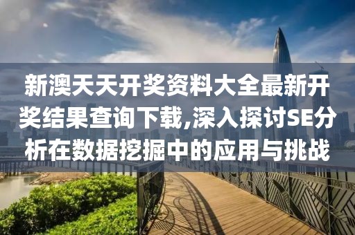 新澳天天开奖资料大全最新开奖结果查询下载,深入探讨SE分析在数据挖掘中的应用与挑战