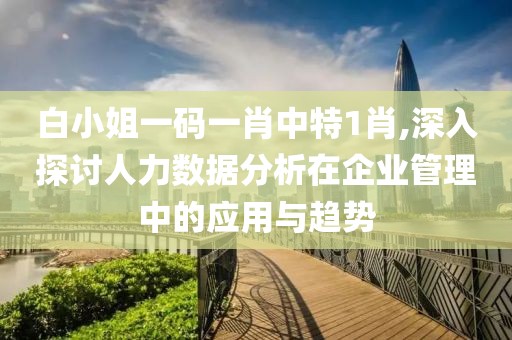 白小姐一码一肖中特1肖,深入探讨人力数据分析在企业管理中的应用与趋势