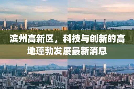 滨州高新区，科技与创新的高地蓬勃发展最新消息