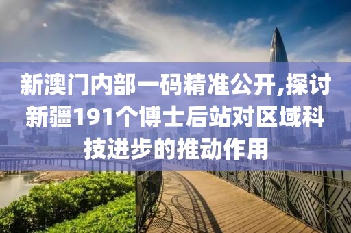 新澳门内部一码精准公开,探讨新疆191个博士后站对区域科技进步的推动作用