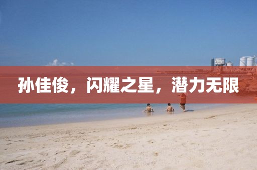 孙佳俊，闪耀之星，潜力无限